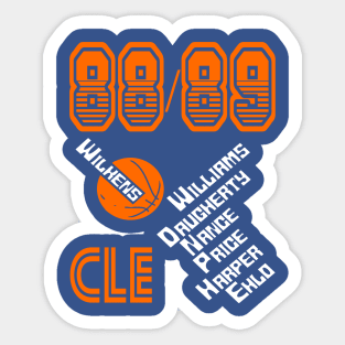 1988-89 Cleveland Cavaliers Sticker